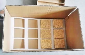 Export Zirconia Ceramic Foam Filter To Our Turkey Clients