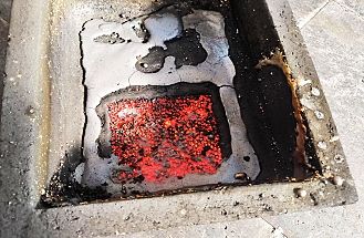 The integrity of zirconia ceramic filter after pouring for 47 seconds at 1660℃