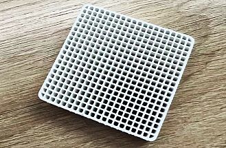 Honeycomb extruded ceramic filter for filtration of Ductile iron, gray cast iron, aluminum 