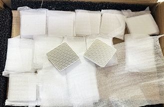 Export Honeycomb extruded ceramic filter to BULGARIA