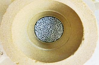 Silicon carbide ceramic foam filter filtration for large scale iron casting