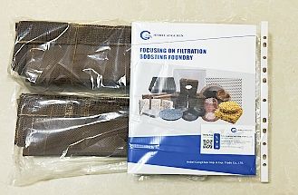 Fiberglass thermally fused shunt combo bag