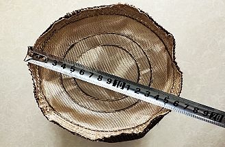 Fiberglass filter combo bag for aluminum and aluminum alloy flat ingot