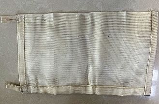 Fiberglass filter bag for aluminium filtration use