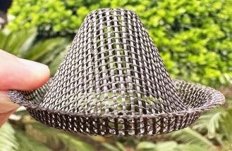 Fiberglass cap filter used for aluminium for Brazil client