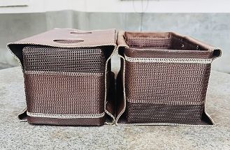 TF Combo Bags to filter large dia. aluminum ingot billet rectangular slab