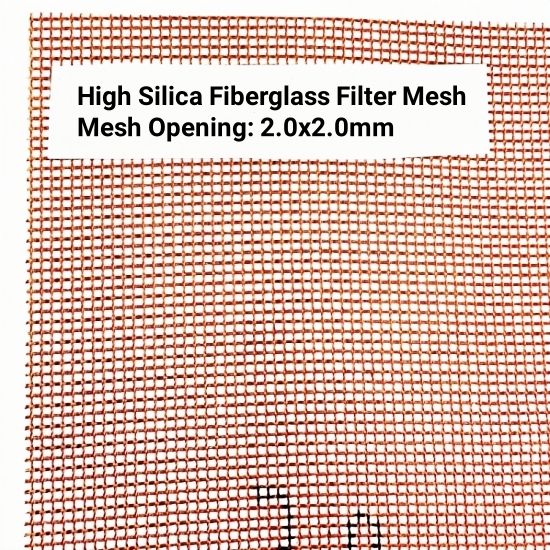 Silica Fiberglass Filtration Filter for Steel(Thick Type)