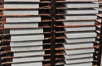 Three Gaskets of alumina ceramic foam filter plate