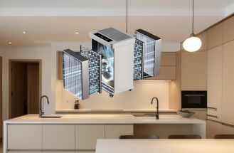 Alumina Ceramic Foam filter is used in kitchen hood exhaust 