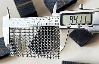 Zero Gas Fiberglass filter mesh for Aluminum filtration use