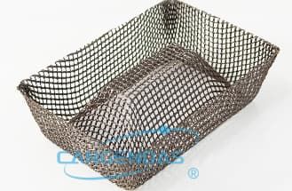 Fiberglass Cap Filter Mesh For Smelting Aluminum Wheels and Pistons