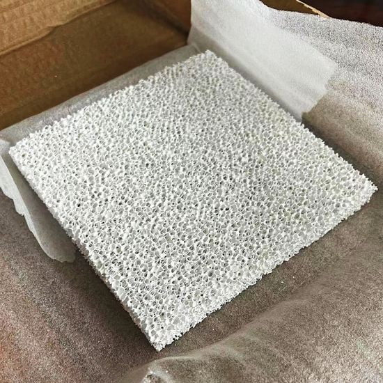 Ceramic Foam Filter Plate For Aluminum and Alloy Filtration