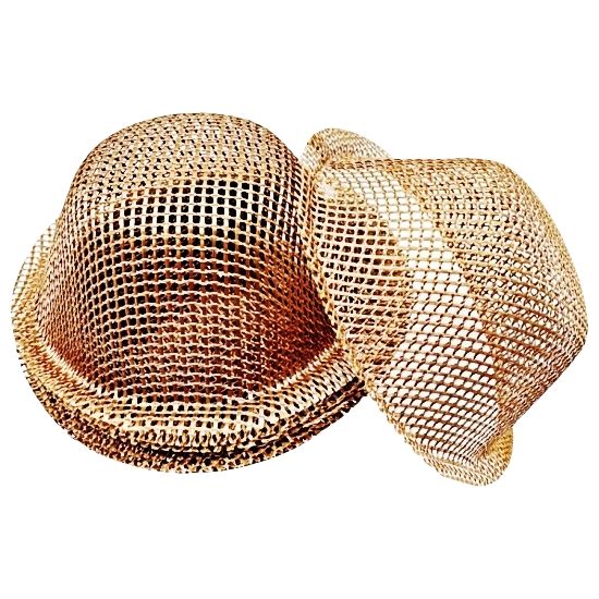 Fiberglass Cap/Hat Type Filtration Mesh For Aluminum Pistons
