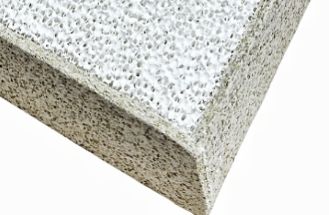 Expanded vermiculite gasket Alumina Ceramic foam filter plate for filtration Aluminum liquid.