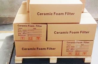 Customized SIC Ceramic Foam Filters For Iron Filtration