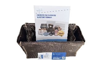 Thermally Formed Rigidized Combo Bags For Aluminum Casting Filtration