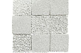 50X50X22mm alumina ceramic foam filters for India client