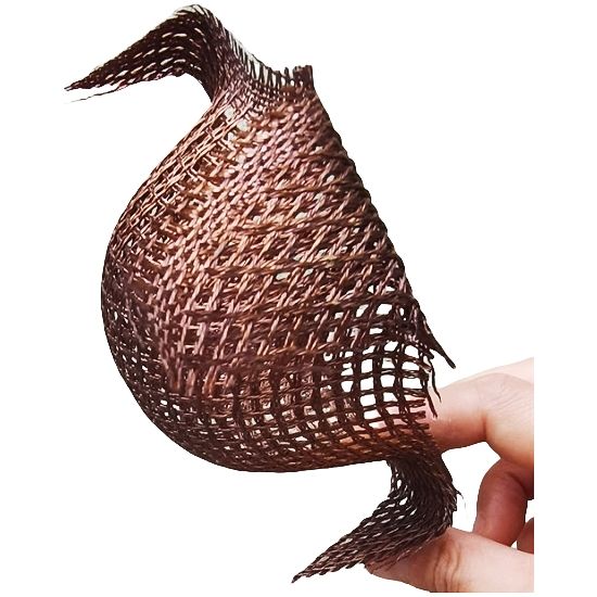 High Silica Fiberglass Filter Mesh For Steel Iron And Copper