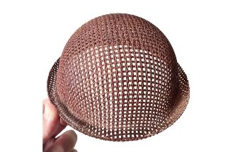 High Silica Fiberglass Cap Filter Mesh For Casting Steel Filtration Use