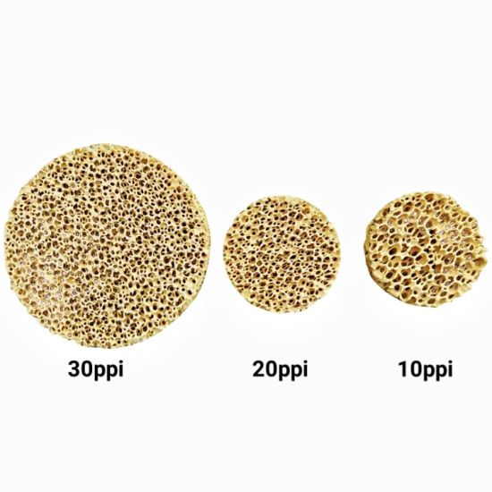 Refractory Reticulated Structure Zirconia Ceramic Foam Filter