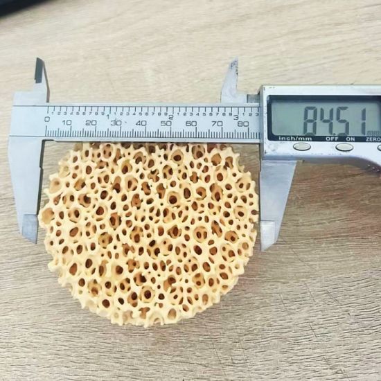 Refractory Reticulated Structure Zirconia Ceramic Foam Filter