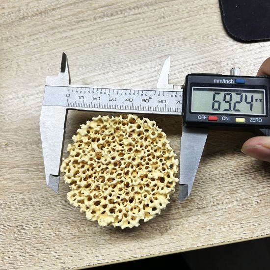 Refractory Reticulated Structure Zirconia Ceramic Foam Filter