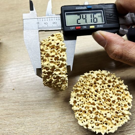 Refractory Reticulated Structure Zirconia Ceramic Foam Filter