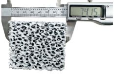 75X75X22mm 10ppi SIC ceramic foam filters for Brazil Client