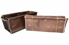 TF Combo Bag to filter and evenly distribute molten aluminum in molds.