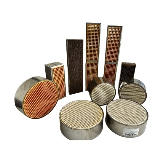 Straight-hole Honeycomb Ceramic For Fireplaces