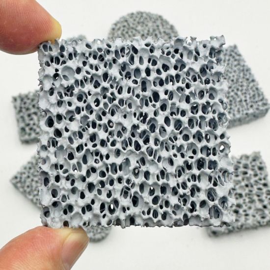 SIC Ceramic Foam Filter For Copper And Iron Casting Filtration