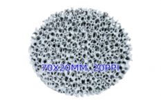 70x20mm 20ppi SIC ceramic foam filters to our Indonesia Client