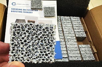 Ceramic Foam Filter For Iron and Copper Casting Filtration To India Market