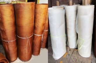 White/Yellow/Black Fiberglass Filter Mesh for Aluminum Casting Filtration