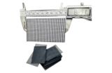 Alkali‑Free Fiberglass Filter Mesh for Molten Aluminum