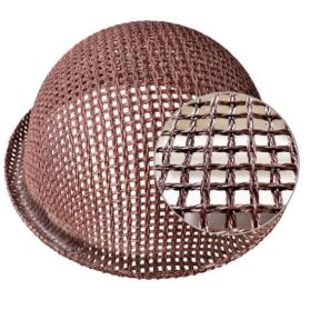High Silica Fiberglass Filtration Mesh Cap