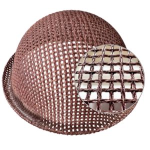 High Silica Fiberglass Filtration Mesh Cap