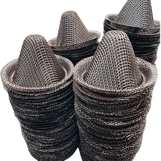 Fiberglass Cap Filter for Molten Aluminum — Dross Removal & Laminar Flow