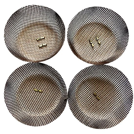 Fiberglass Cap Filter for Molten Aluminum — Dross Removal & Laminar Flow