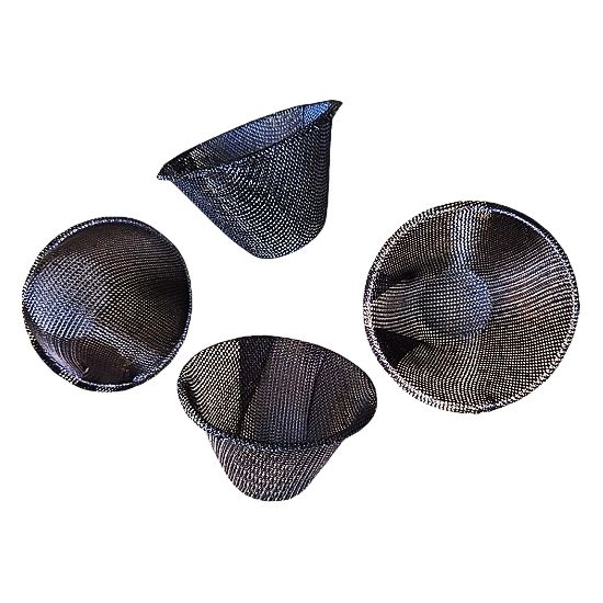 Fiberglass Cap Filter for Molten Aluminum — Dross Removal & Laminar Flow